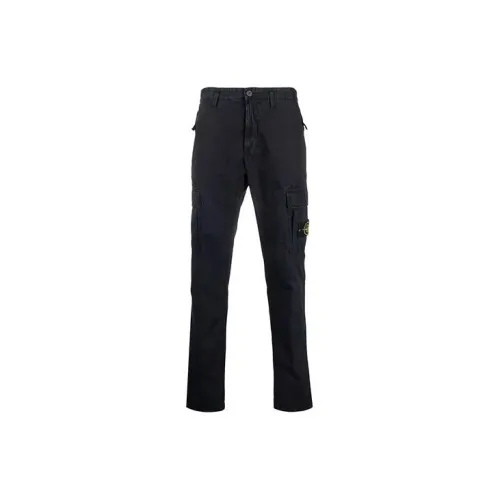 STONE ISLAND Cargo Pants Men Black