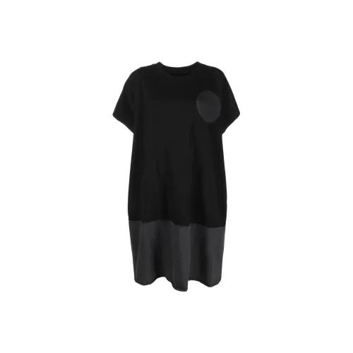 MM6 Maison Margiela Short-Sleeved Dresses Women's Black