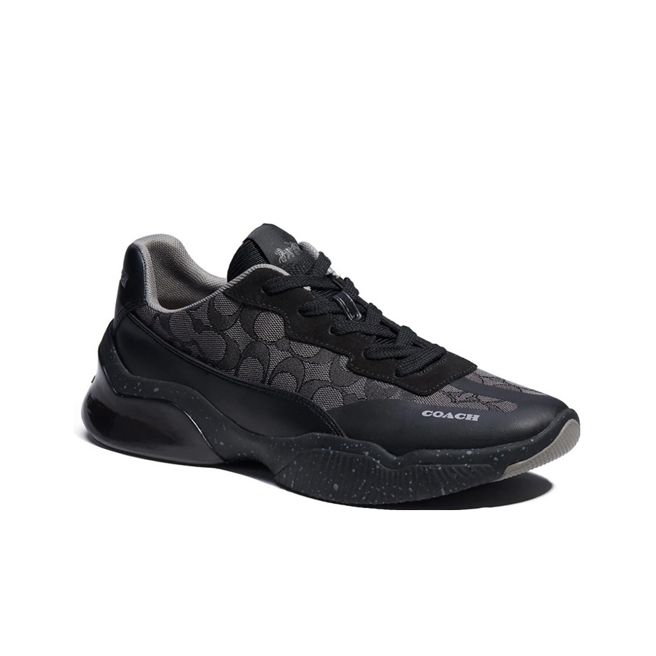 COACH Slip Resistant Low Top Sports Casual Shoes Men's Black Original Shoe  Box Included US M 11 - Cheap Rcj Jordan Outlet