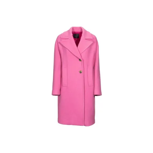 PINKO Coats Women's Pink