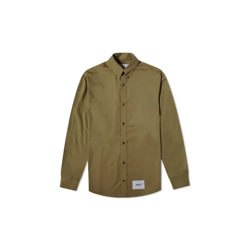 WTAPS Shirts Men Grass Green