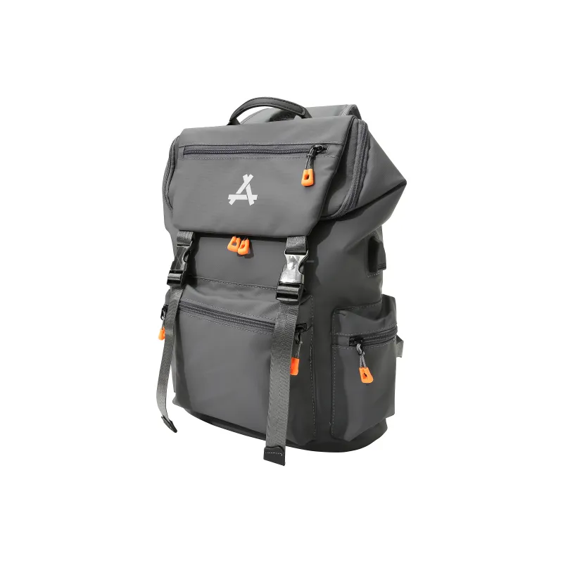 KONADCT Oxford Backpack Large Size Unisex Gray-10
