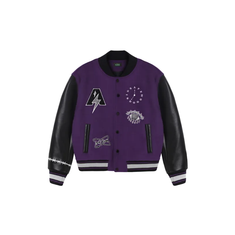 AFGK FW22 Baseball Jacket Spring And Autumn Unisex-1