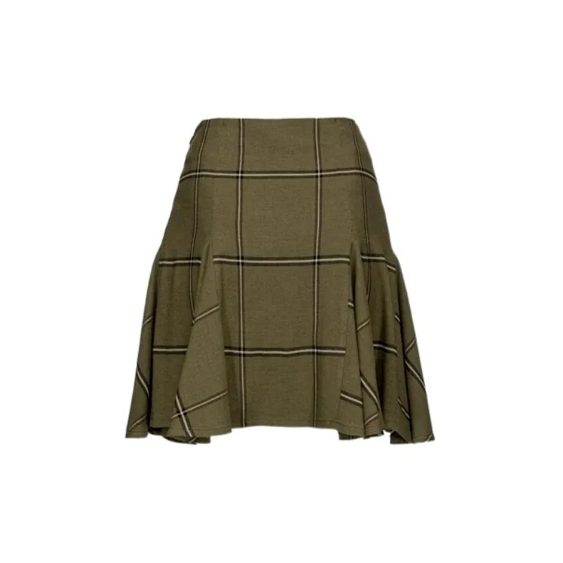 PINKO Casual Short Skirts Women's Brown-1