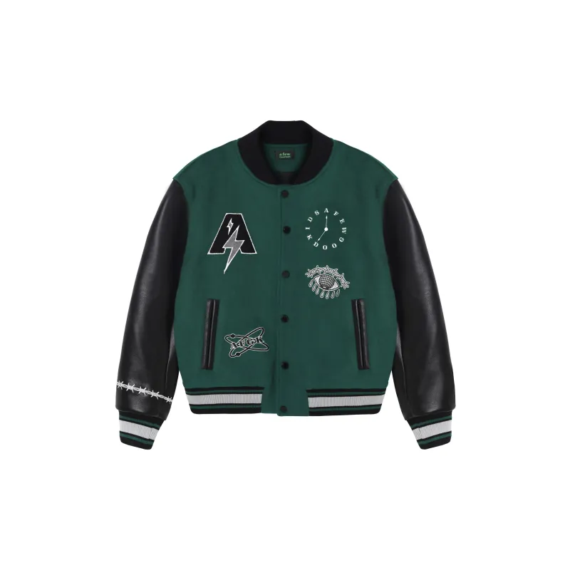 AFGK FW22 Baseball Jacket Spring And Autumn Unisex-5