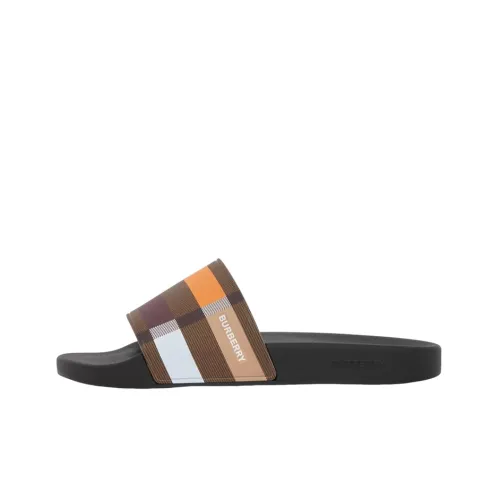 Burberry Slide Slippers Men's Brown