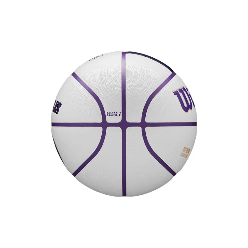 Wilson NBA City Series PU Basketball White Size 7 Training Unisex-2