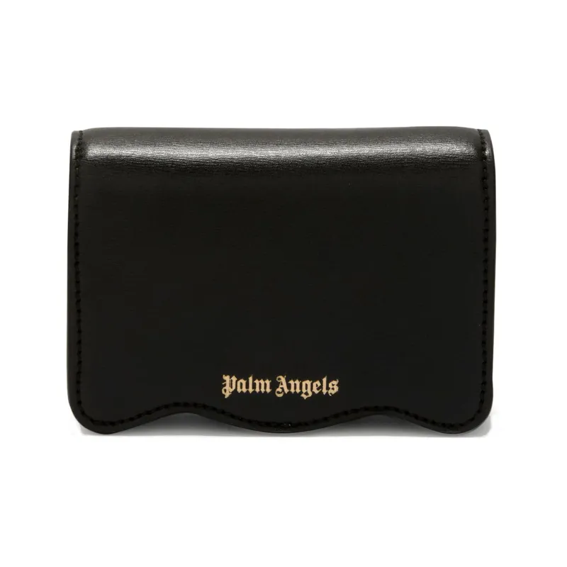 PALM ANGELS Palm Beach Mini Bag 'Black/Gold'-3