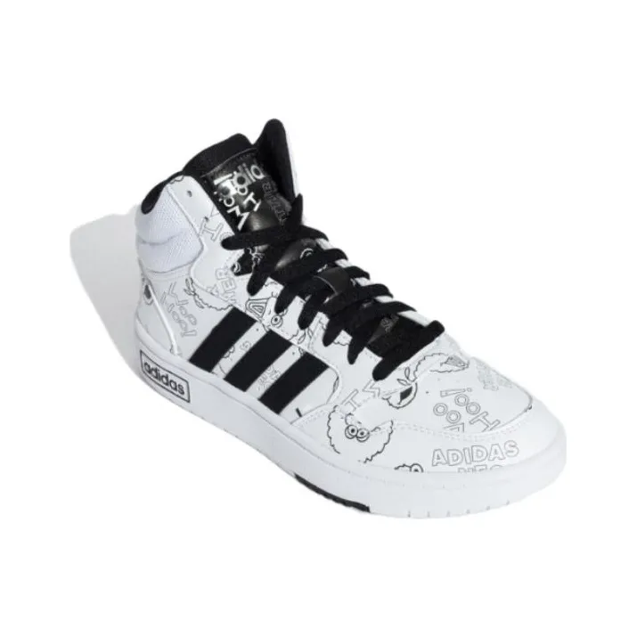 Adidas X Sesame Street Hoops 3.0 'White Black'-2