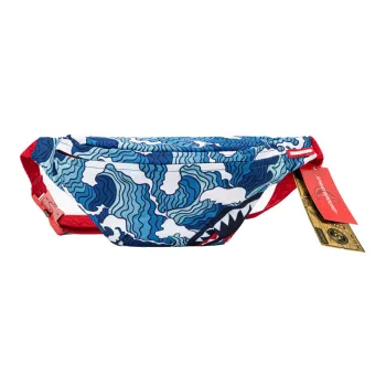 SPRAYGROUND Polyester Sling Bag, Crossbody Bag, Fanny Pack Small Size Unisex Medium Blue