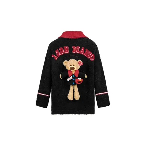 Sesame Street X 13 DEMARZO Sesame Street New Joint Series Jackets Unisex Black