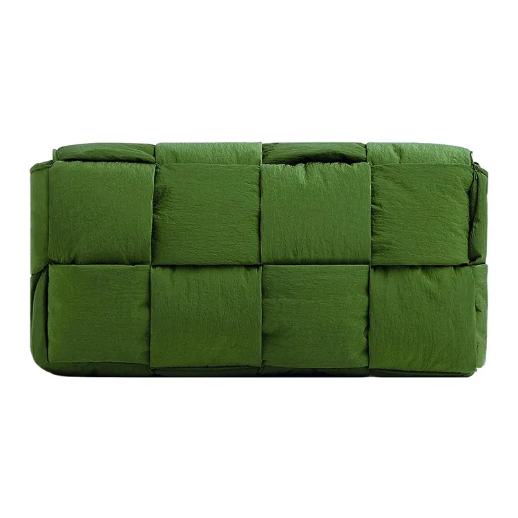 Bottega Veneta Tech Cassette Crossbody Bag Padded Intreccio Avocado-2