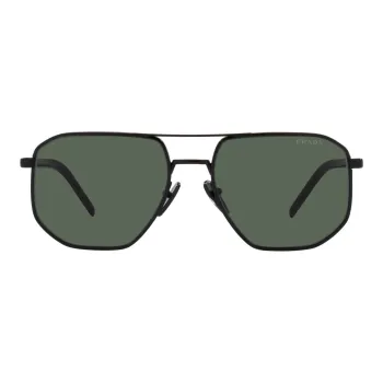 PRADA Alloy Frame Aviator Sunglass Men's