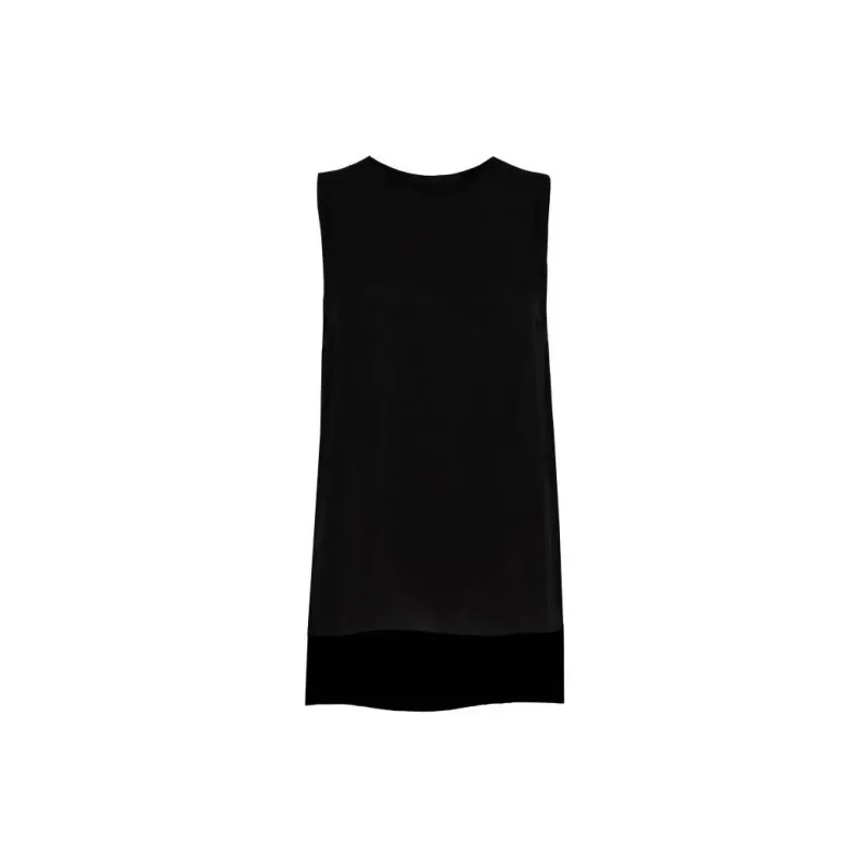 THEORY Sleeveless Silk Vest Top-1