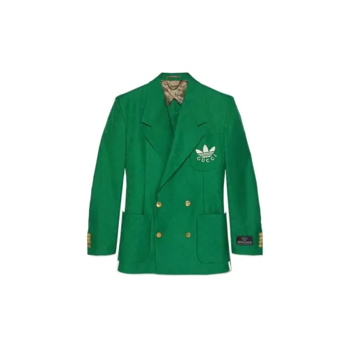 Adidas GUCCI X ADIDAS Business Suits Men Green