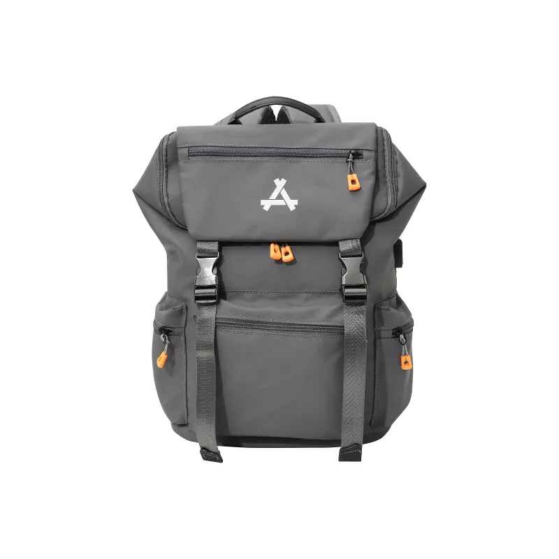 KONADCT Oxford Backpack Large Size Unisex Gray-9