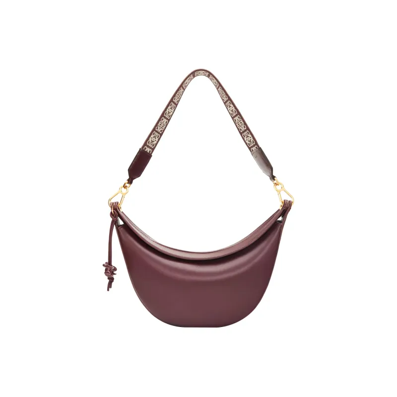 Loewe Luna Logo Plaque Small Shoulder Bag-4
