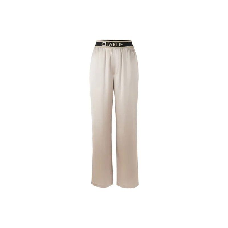 Charlie Luciano Casual Pants Unisex Champagne-2