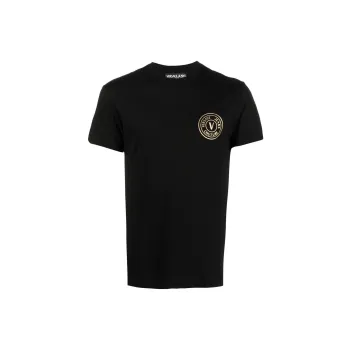 VERSACE JEANS COUTURE V Emblem Cotton T shirt