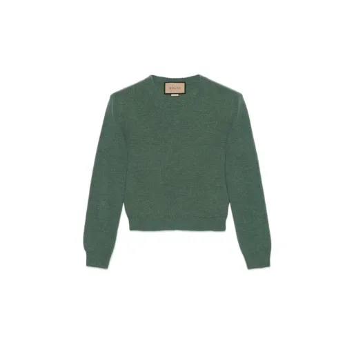 GUCCI Sweaters Men Green