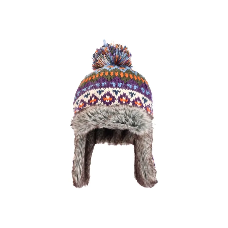KENMONT Polyester Acrylic Wool Beanies Women's-18