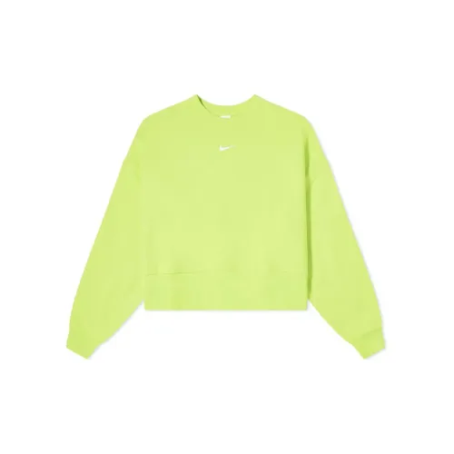 Nike Sweatshirts Women's Neon Green