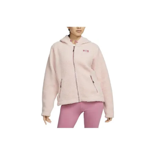 Nike Velvet Jackets Women's Pink