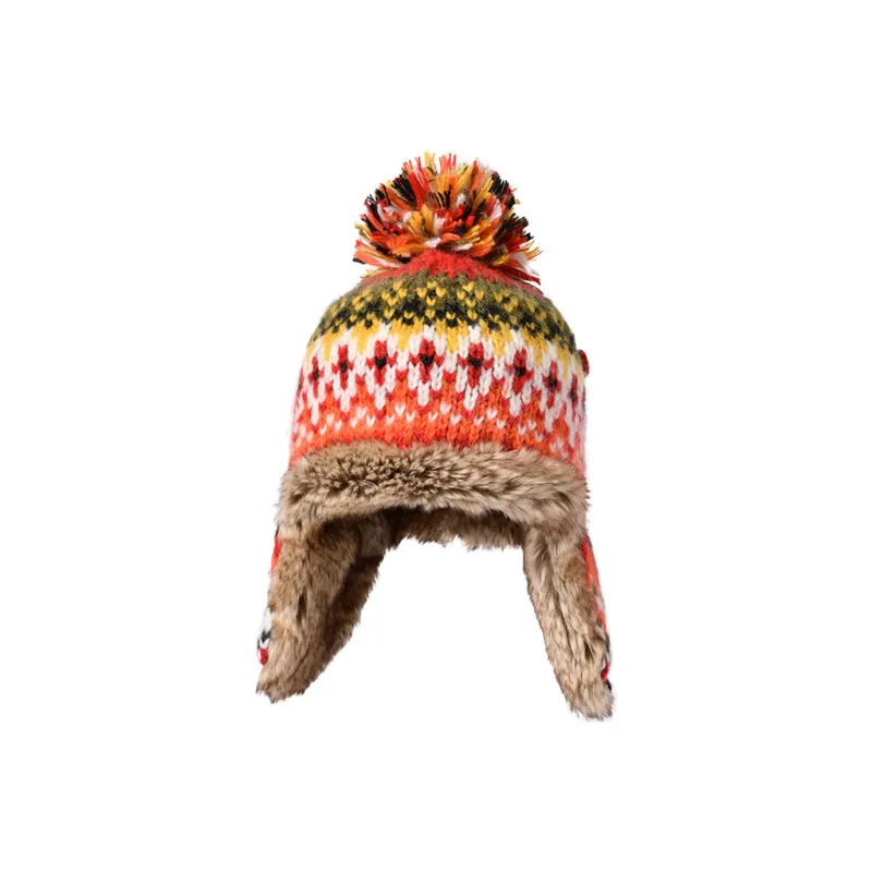 KENMONT Polyester Acrylic Wool Beanies Women's-23