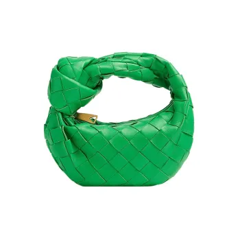 Bottega Veneta JODIE Lambskin Handbag Extra Mini Women's Green