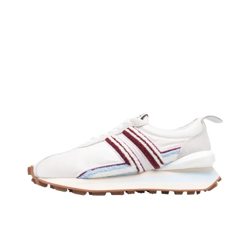 Lanvin Bumpr Sneaker Ecru Blue Women's-0