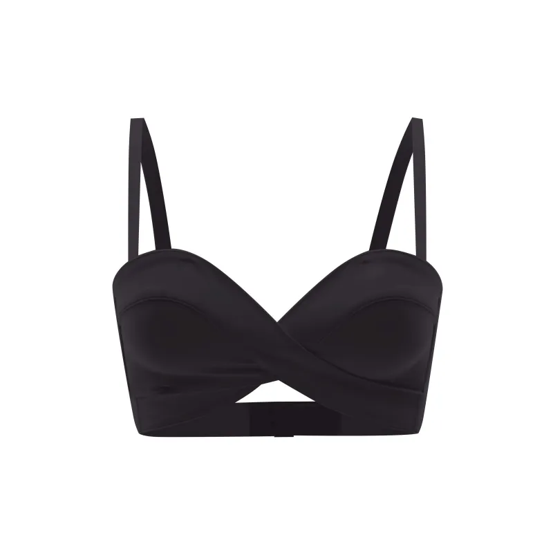 Vine Color V-Shaped Bra Women's-0
