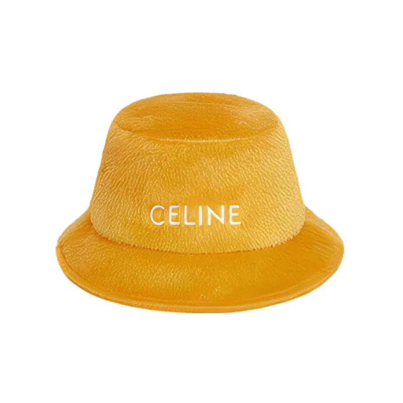 CELINE Bucket Hats Men Yellow-0