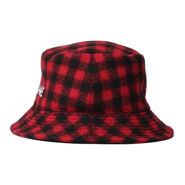 CELINE Bucket Hats Women's Red-1
