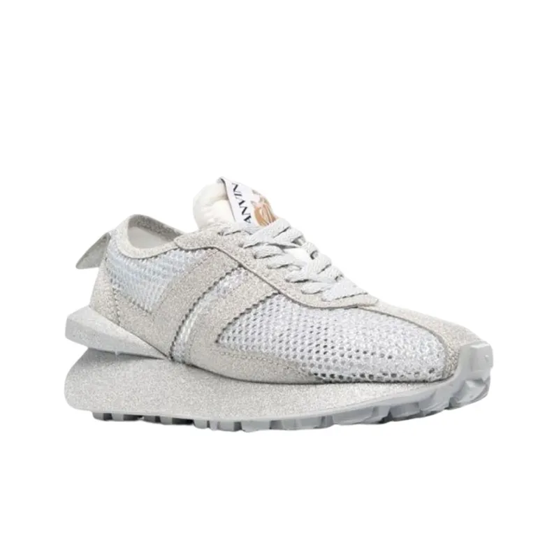 Lanvin Low-Top Sports Lifestyle Casual Shoes Women's Gray-1