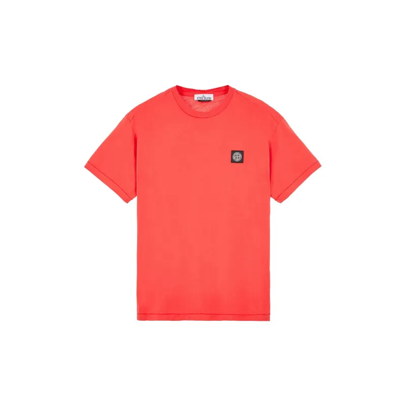 STONE ISLAND 60/2 Cotton Jersey Garment Dyed T Shirt-0