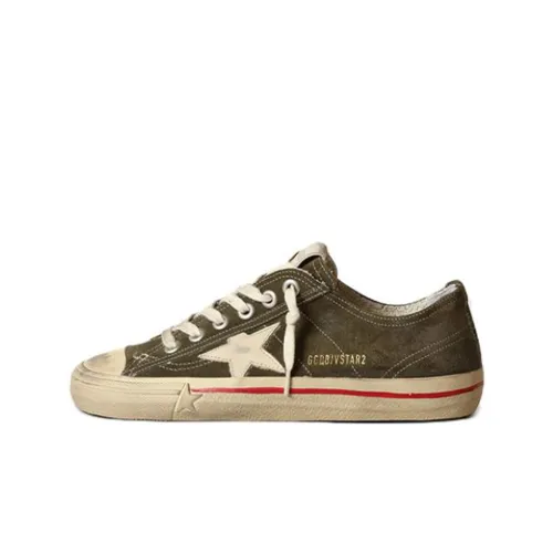 Golden Goose V-Star Leather Sneakers