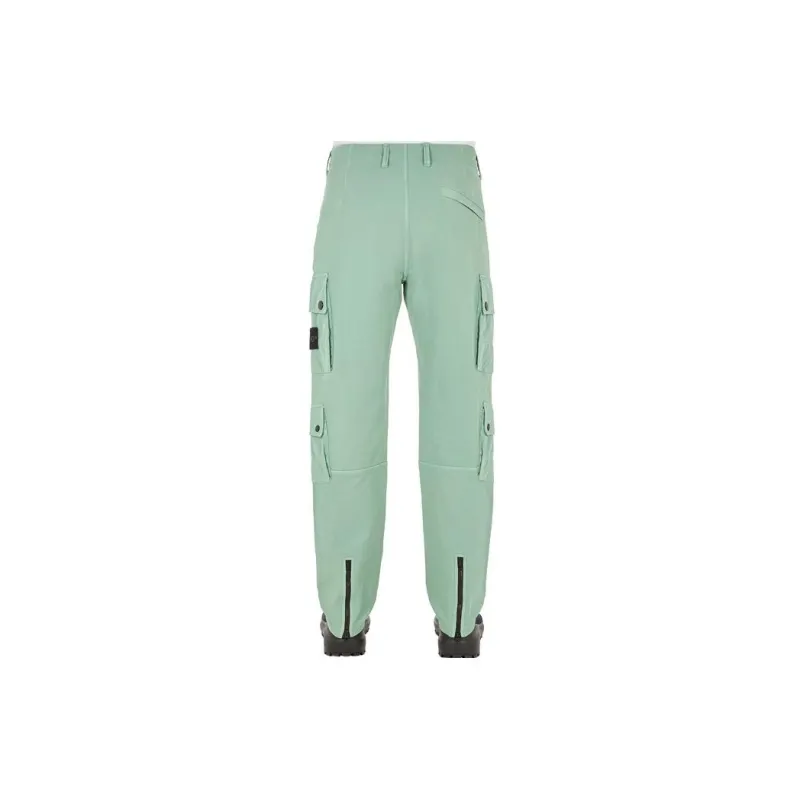 STONE ISLAND Cargo Pants Men Sage Green-1