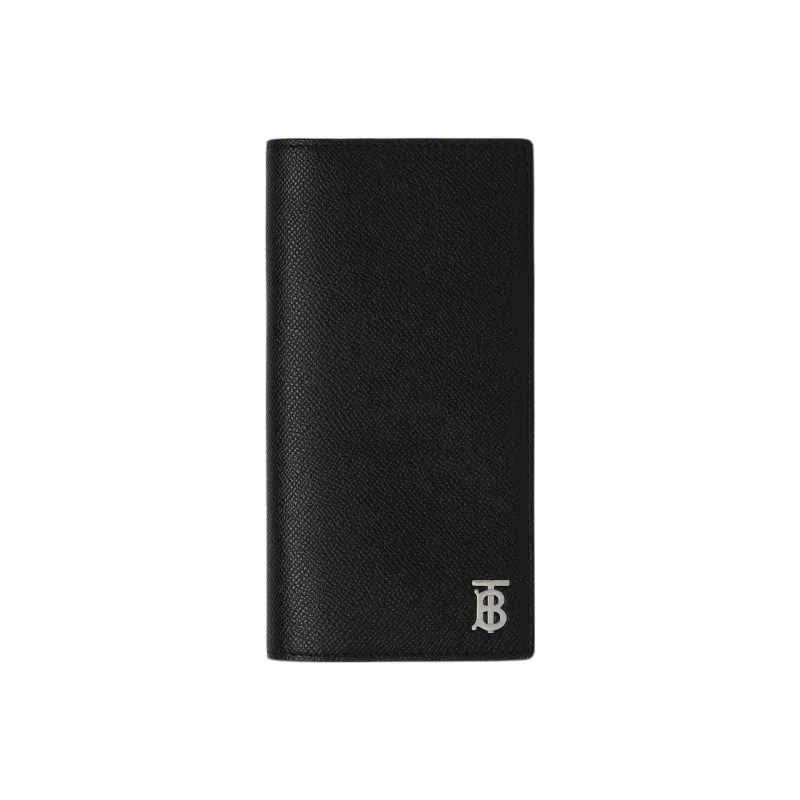Burberry Calfskin Wallet Men's Black-0