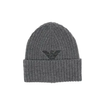 EMPORIO ARMANI Beanies Men Gray