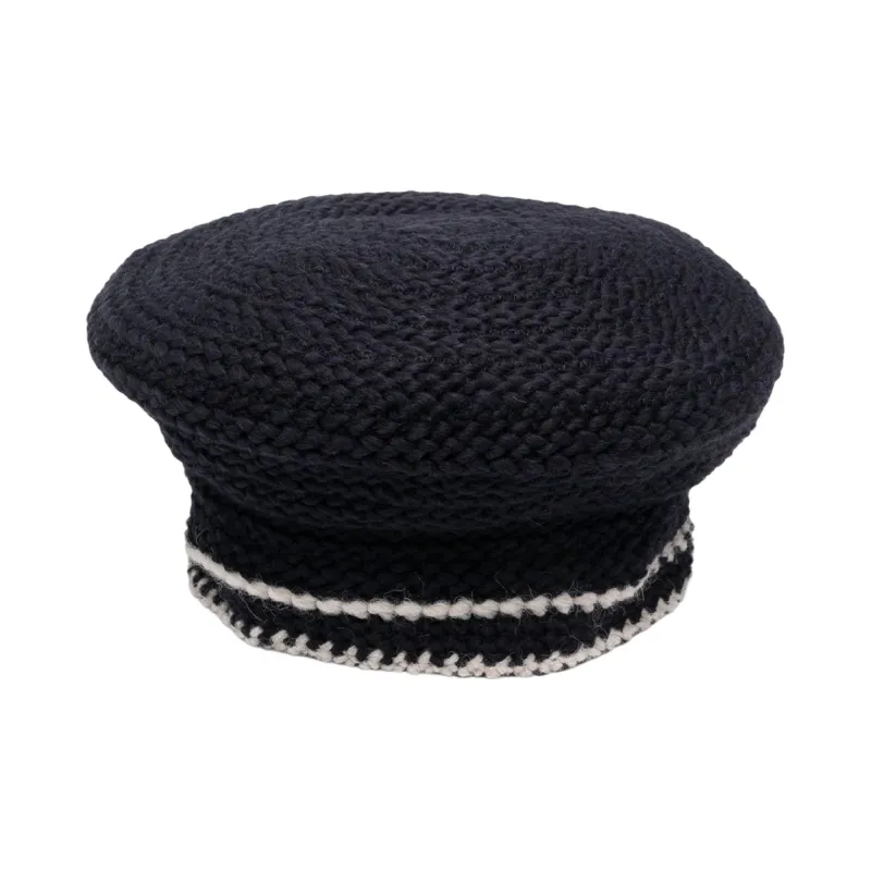 EMPORIO ARMANI Wool Acrylic Alpaca Viscose Berets Women's-0