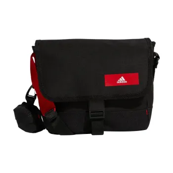 Adidas Recycled Polyester Material Shoulder Bag, Crossbody Bag Regular Unisex Black