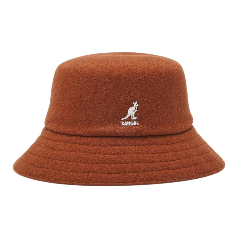 KANGOL Lahinch Logo embroidered Bucket Hat-0