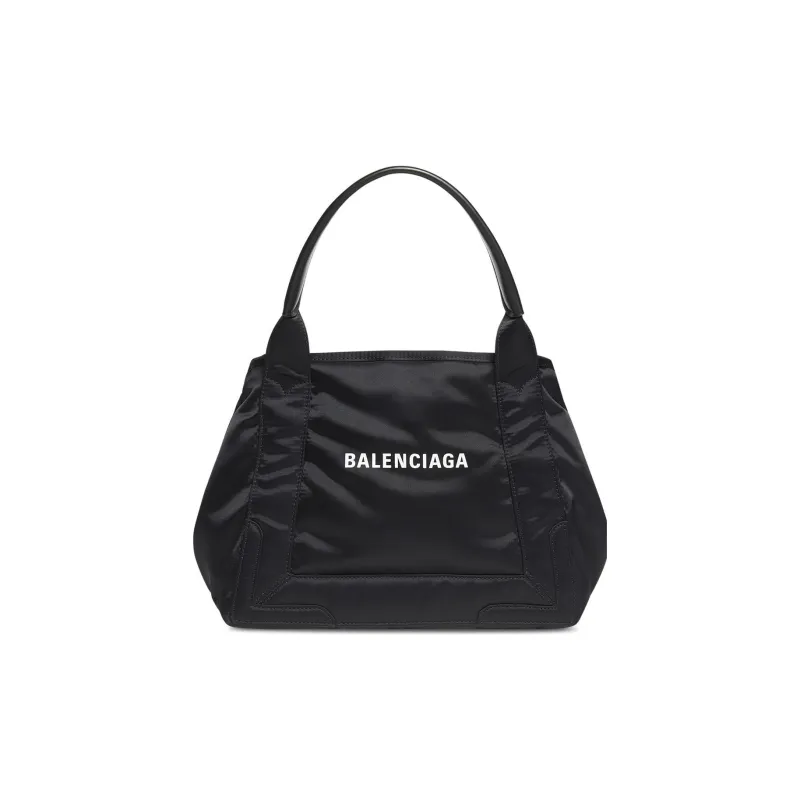 Balenciaga Logo Print Cabas Small Tote Bag-0