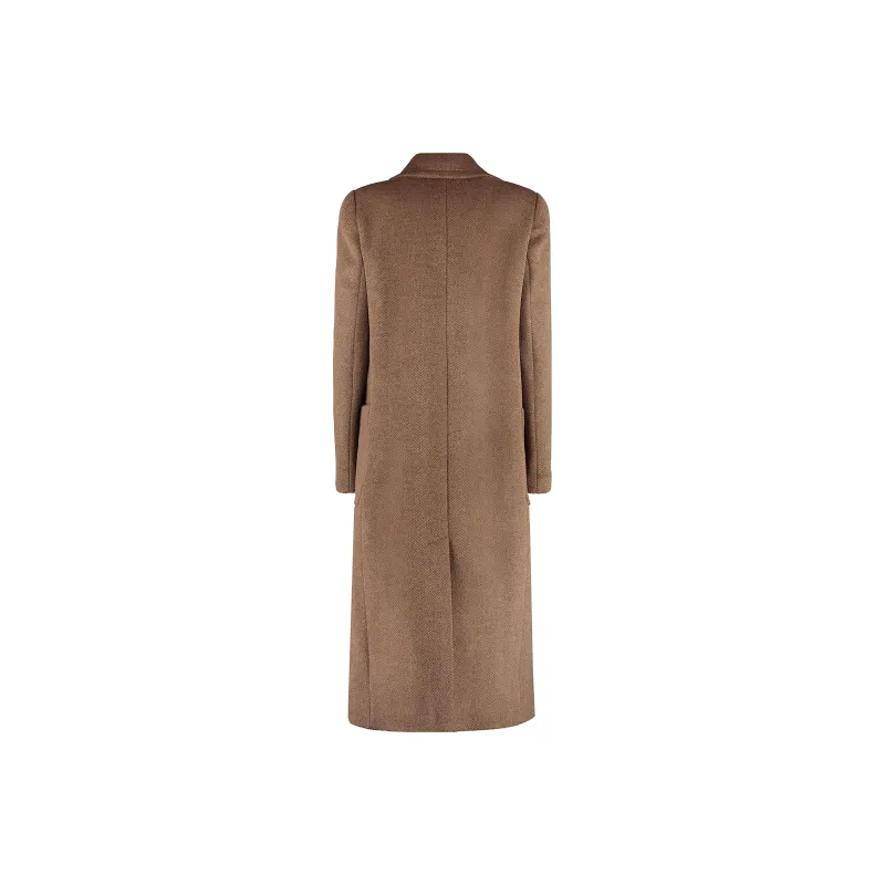 Stella McCartney Double-Breasted Longline Coat-1