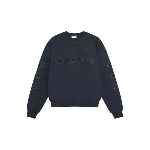 Mitchell Ness Sweatshirts Unisex Gray