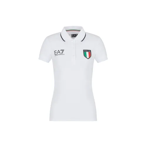 EMPORIO ARMANI Polo Shirts Women's White