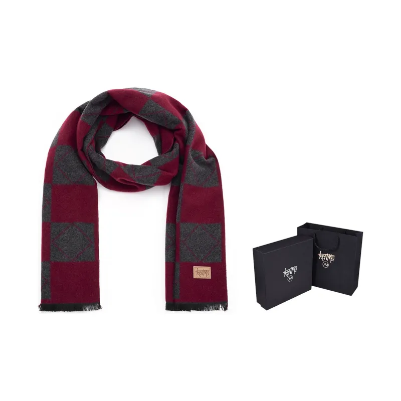 KENMO Knit Scarves Unisex-16