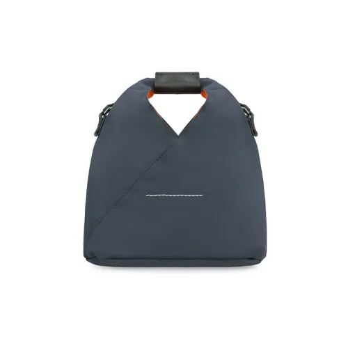 MM6 Maison Margiela Nylon Shoulder Bag, Crossbody Bag, Handbag Women's Blue