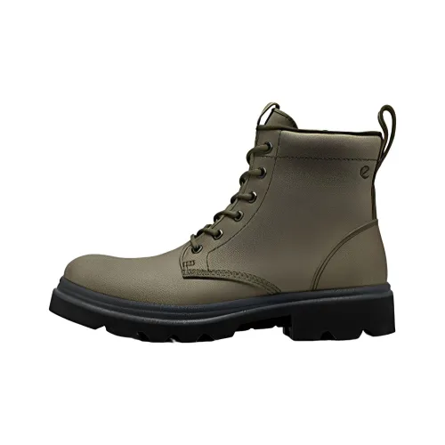 Ecco Martin Boots Men Army Green