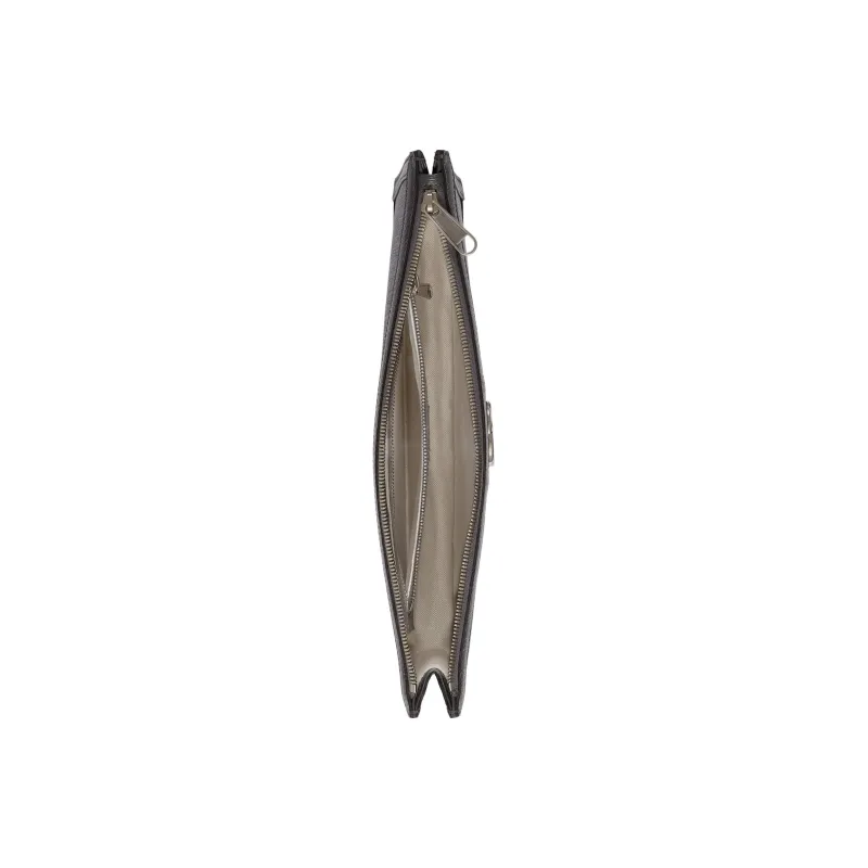 GUCCI Ophidia Canvas With Leather Trim Clutch Regular Men's Gray-6